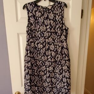 Navy blue print GAP dress